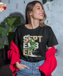 Minnesota Hockey Joel Eriksson Mr. September Signature T-Shirt