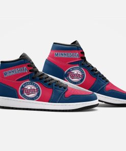 Minnesota Twins Custom JD 1 High Sneakers Boots – Minnesota Twins Shoes Minnesota Twins Custom JD 1 High Sneakers Boots – Minnesota Twins Shoes