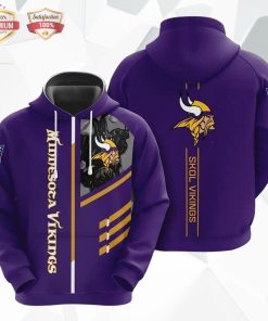 Minnesota Vikings Skol Vikings Hoodie