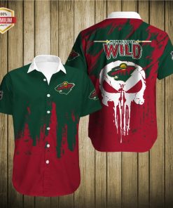 Minnesota Wild Short Sleeve Button Up Shirt Minnesota Wild Short Sleeve Button Up Shirt