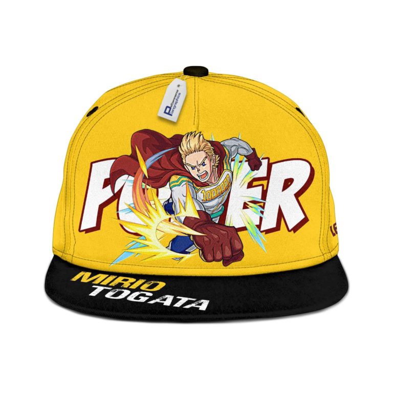 Mirio Togata Cap Hat My Hero Academia Anime Snapback
