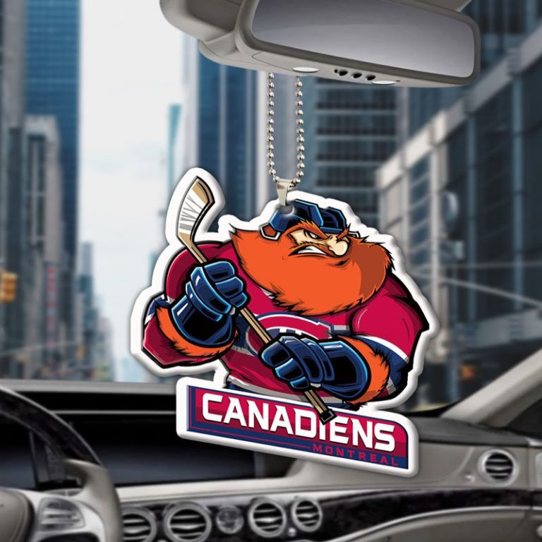 Montreal Canadiens Mascot Acrylic Car Ornament