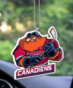 Montreal Canadiens Mascot Acrylic Car Ornament
