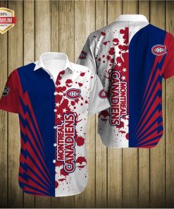 Montreal Canadiens Team Casual Button-Down Shirt Montreal Canadiens Team Casual Button-Down Shirt