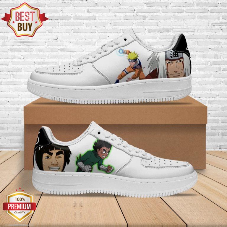 Naruto Jiraiya Rock Lee Might Guy Custom Anime Air Force 1 Shoes