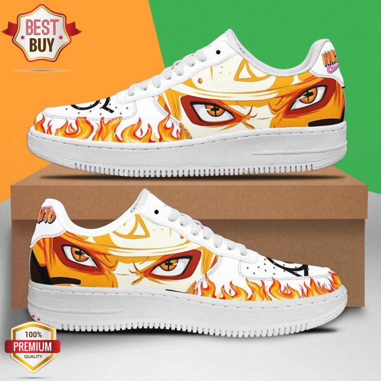 Naruto Bijuu Sage Eyes Naruto Anime Custom Air Force 1 Sneakers – Custom AF 1 Shoes