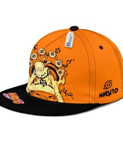 Naruto Kurama Snapback Hat Custom Seal Naruto Anime Hat