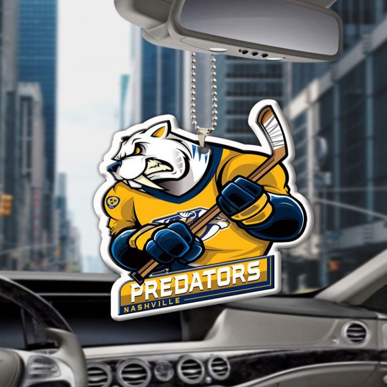 Nashville Predators Mascot Acrylic Car Ornament