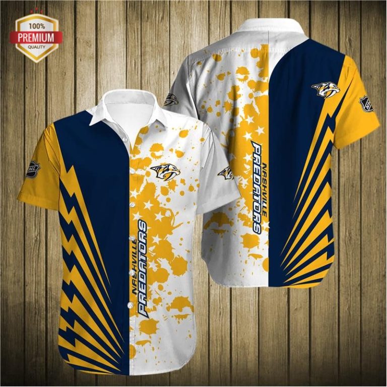 Nashville Predators Casual Button-Down Shirt