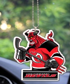 New Jersey Devils Mascot Acrylic Car Ornament New Jersey Devils Mascot Acrylic Car Ornament