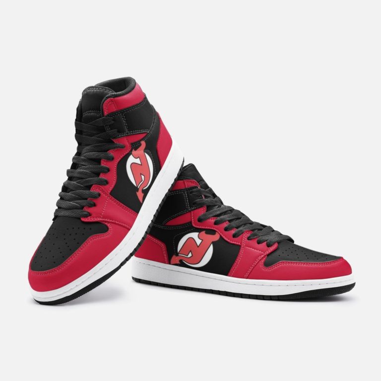 New Jersey Devils Jordan 1 Shoes – Custom New Jersey Devils Sneakers