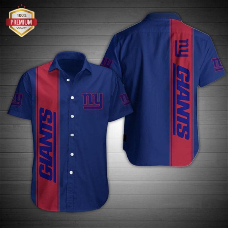 New York Giants Casual Button-Down Shirt