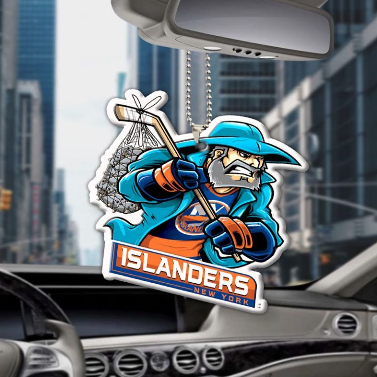 New York Islanders Mascot Acrylic Car Ornament