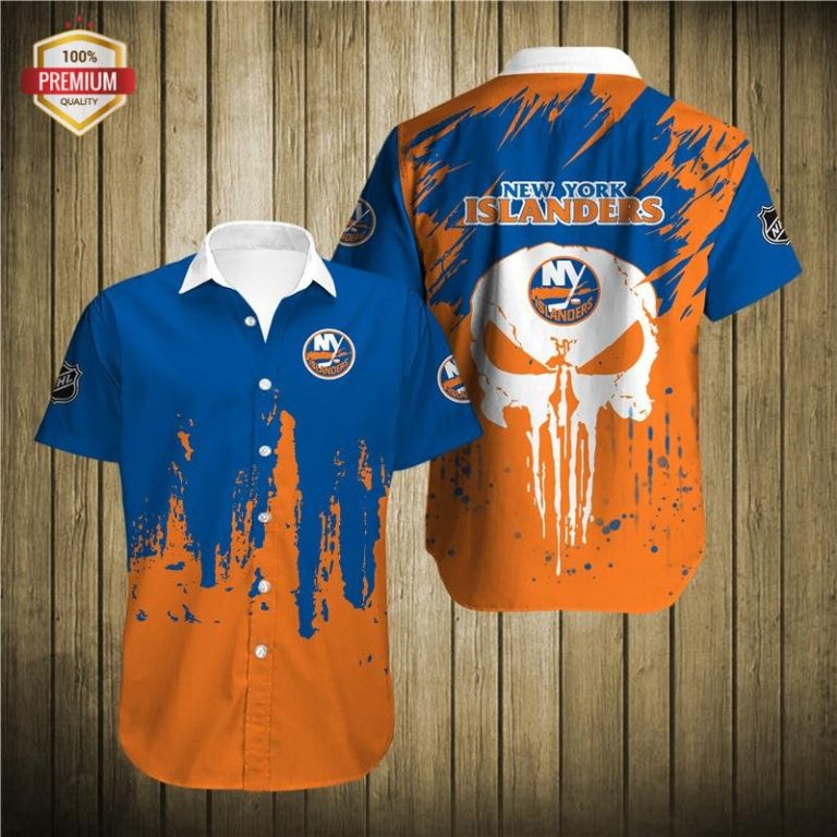 New York Islanders Casual Button Shirt