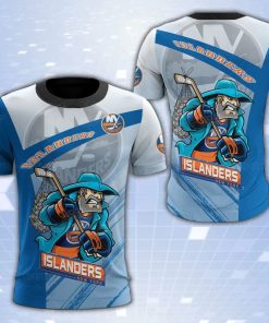 New York Islanders Mascot 3D Print T-Shirt