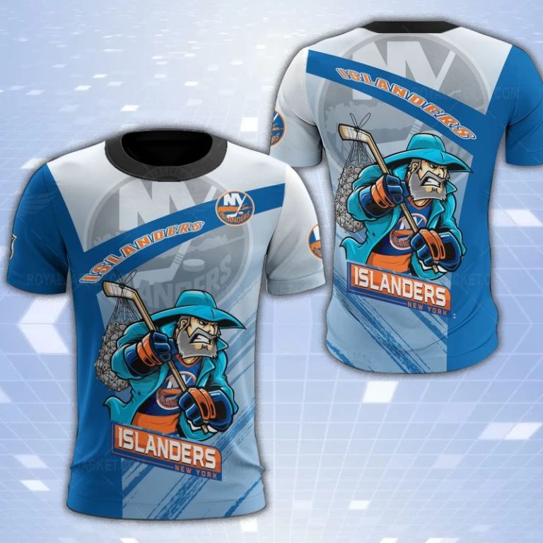 New York Islanders Mascot 3D Print T-Shirt