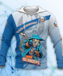 New York Islanders Hockey Mascot Aop Hoodie And Zip-Up New York Islanders Hockey Mascot Aop Hoodie And Zip-Up