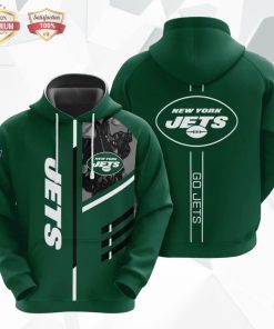 New York Jets Go Jets 3D Print Hoodie
