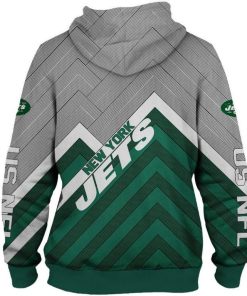 New York Jets All Over Print Hoodie