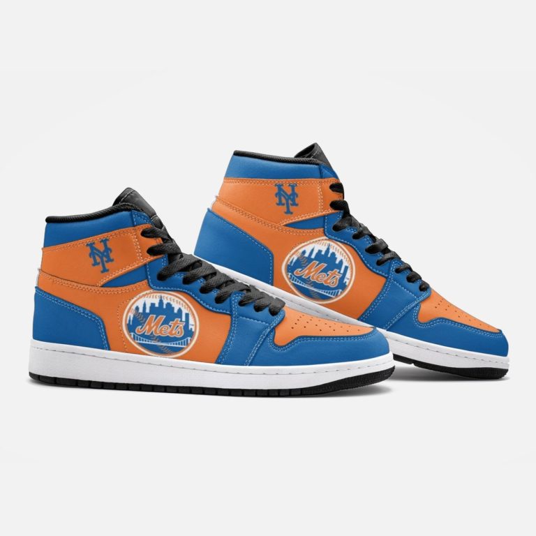 New York Mets Jordan 1 Sneaker – New York Mets Custom Shoes