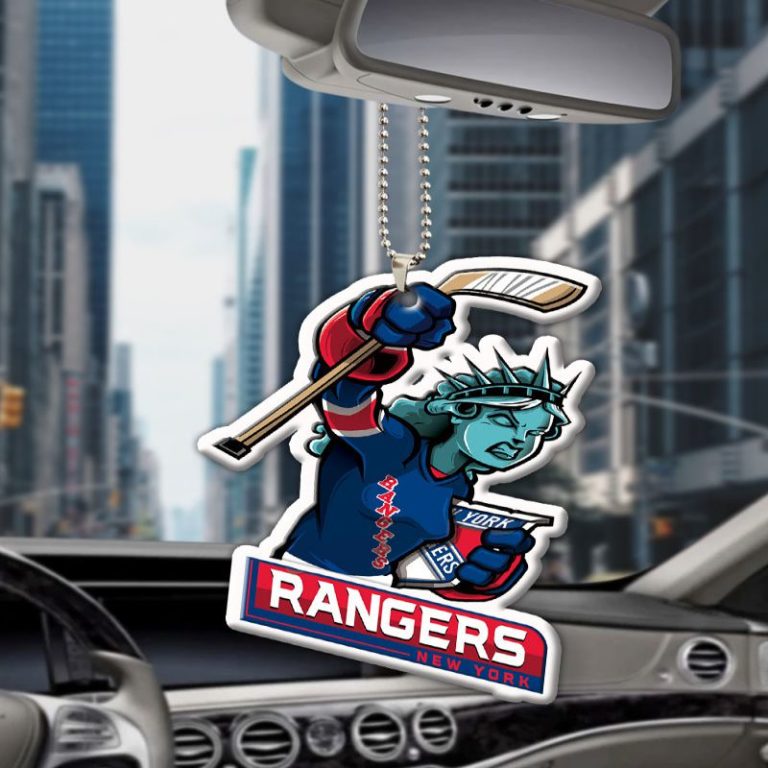 New York Rangers Mascot Acrylic Car Ornament