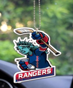New York Rangers Mascot Acrylic Car Ornament New York Rangers Mascot Acrylic Car Ornament