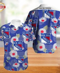 New York Rangers Hawaiian Shirt, Hawaiian Beach Shirt Short Sleeve New York Rangers Hawaiian Shirt, Hawaiian Beach Shirt Short Sleeve