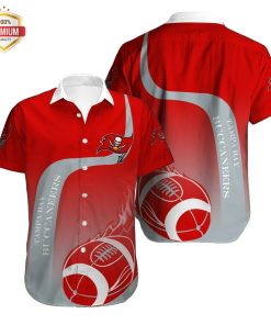 Nfl Tampa Bay Buccaneers Casual Button-Down Shirt