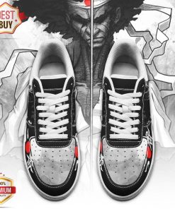 Ninja Ninja Afro Samurai Anime Custom Air Force 1 Shoes Ninja Ninja Afro Samurai Anime Custom Air Force 1 Shoes
