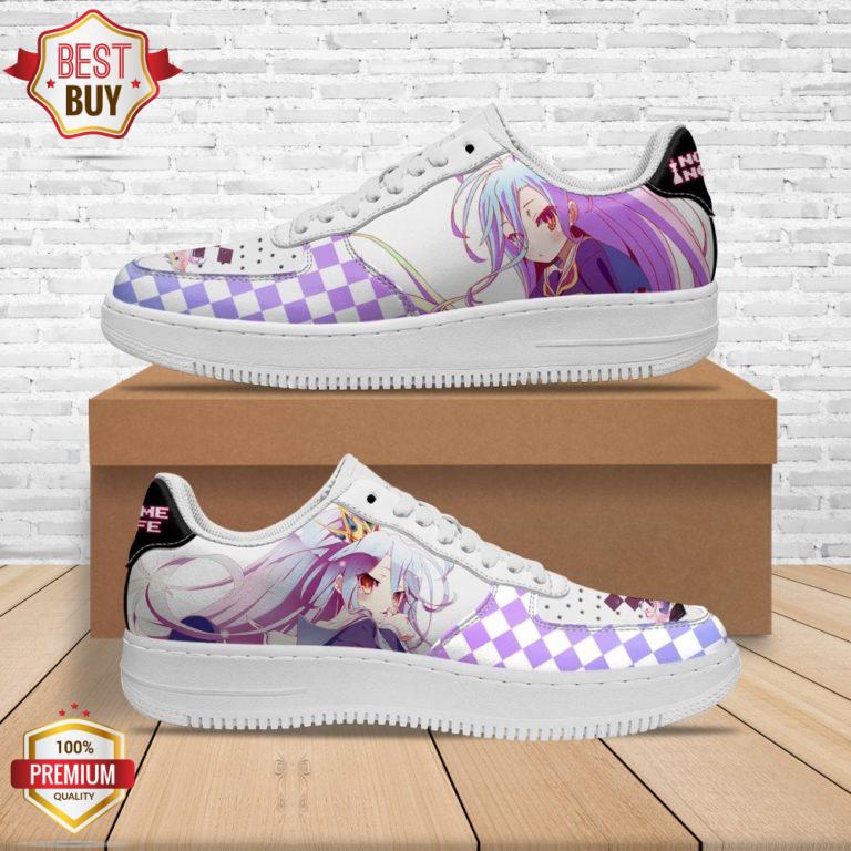No Game No Life Shiro Anime Air Force 1 Shoes