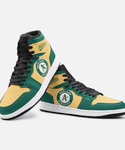 Oakland Athletics Jordan 1 Shoes – Oakland Athletics Custom Shoes