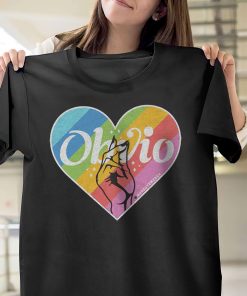 Obvio Pride Rainbow Heart T-Shirt