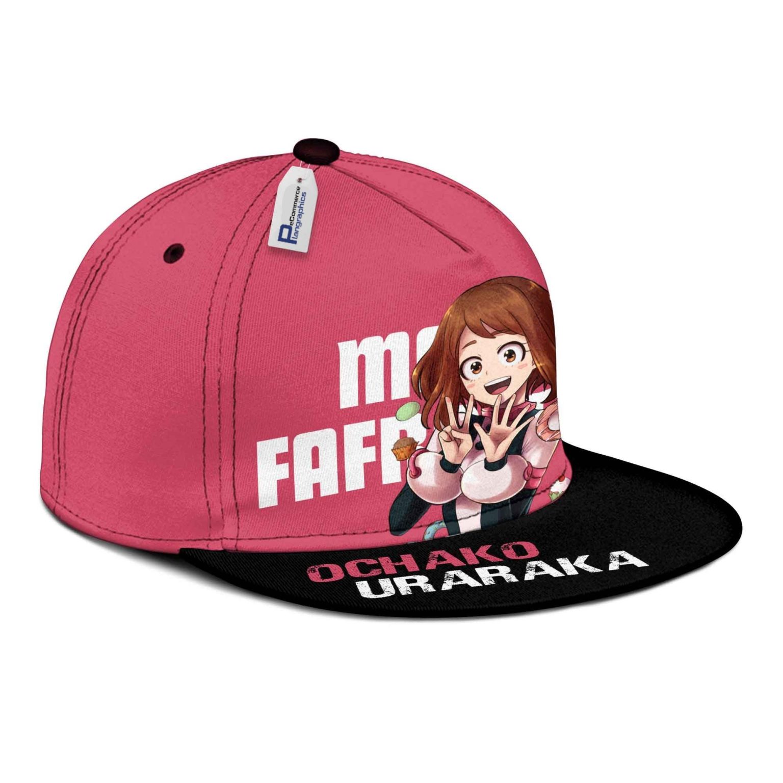 Ochako Uraraka Hat Cap My Hero Academia Anime Snapback Hat