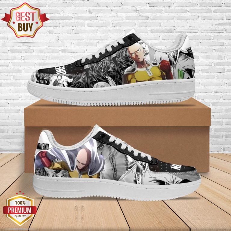 One Punch Man Manga Anime Air Force 1 Shoes