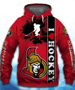 Ottawa Senators All Over Print Hoodie