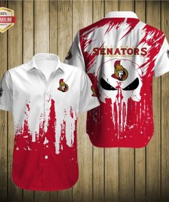 Ottawa Senators Short Sleeve Button Up Shirt
