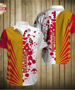 Ottawa Senators Team AOP Short Sleeve Button Shirt Ottawa Senators Team AOP Short Sleeve Button Shirt