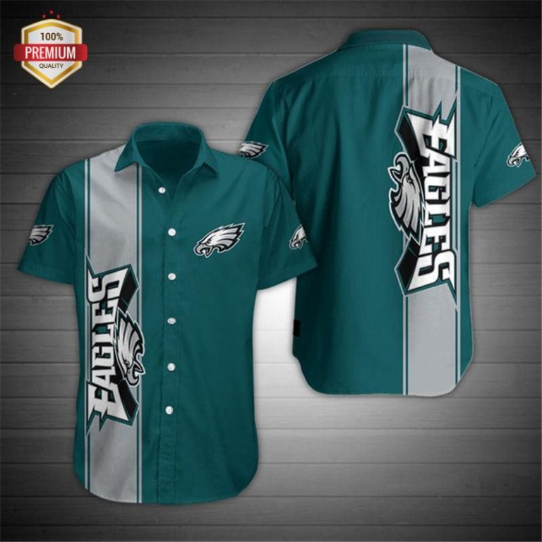 Philadelphia Eagles Casual Button-Down Shirt