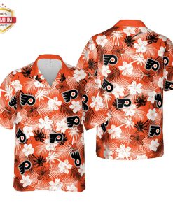 Philadelphia Flyers Hawaii Floral, Hawaiian Beach Shirt Short Sleeve Philadelphia Flyers Hawaii Floral, Hawaiian Beach Shirt Short Sleeve