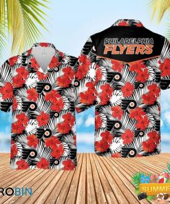 Philadelphia Flyers Hawaiian Shirt- Summer Beach Shirt Philadelphia Flyers Hawaiian Shirt- Summer Beach Shirt