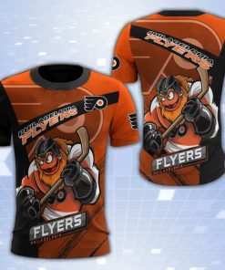Philadelphia Flyers Mascot 3D Print T-Shirt
