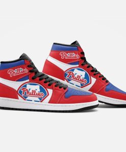 Philadelphia Phillies Custom Jordan 1 High Sneakers Philadelphia Phillies Custom Jordan 1 High Sneakers