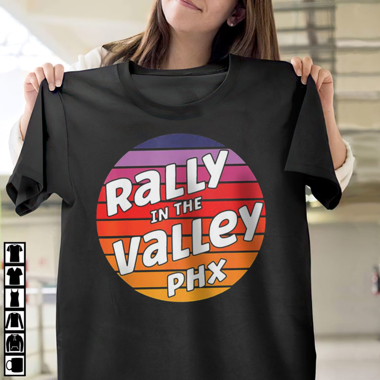 Phoenix Rally At The Valley PHX Basketball T-Shirt