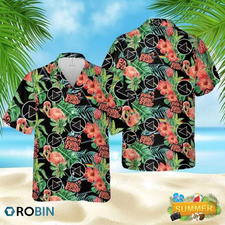 Pink Floyd Flamingo Aloha Hawaiian Shirt Aloha Shirt