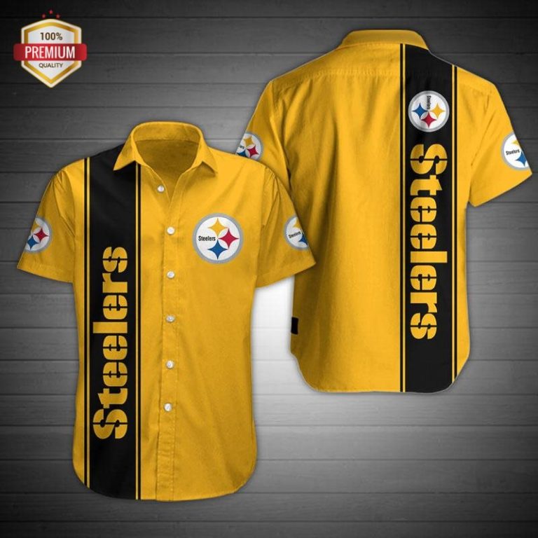 Pittsburgh Steelers Casual Button-Down Shirt