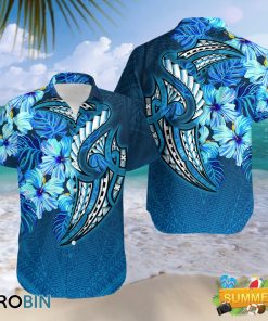 Polynesian Hibiscus Hawaii Shirt, Aloha Shirt