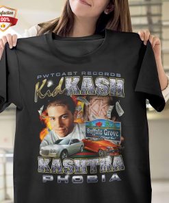Pwtcast Records Kid Kash Kashtraphobia T-Shirt
