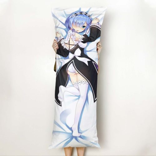 Re Zero Rem Body Pillow Cover and Inserts - RobinPlaceFabrics