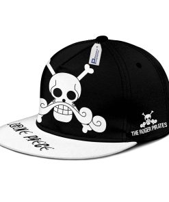 Roger Pirates Hat Cap One Piece Anime Snapback Hat