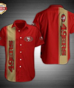 San Francisco 49ers Casual Button-Down Shirt
